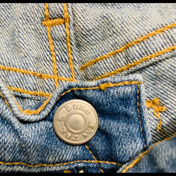 Rag &Bone Skinny Racer Jeans, light wash Sz. 24 - Picture 6 of 8